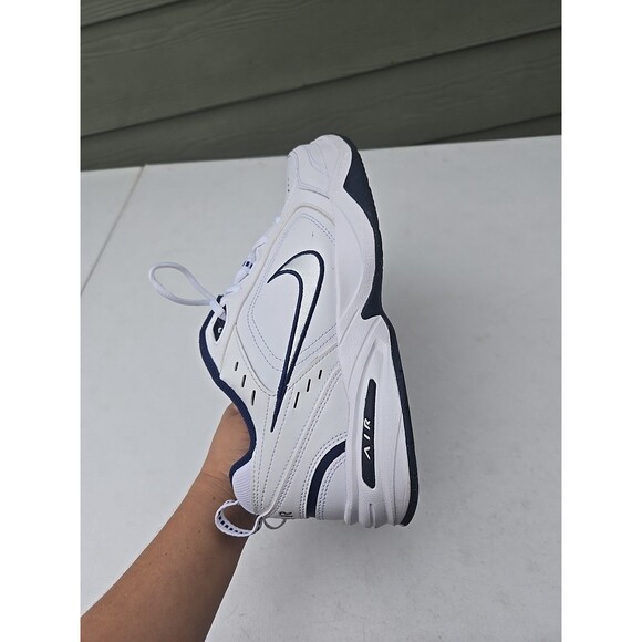 Mens Nike Air Monarch IV White/Navy mens Shoes Size 11.5 main image 6